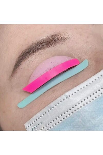 Lush Studio Kirpik Lifting Bariyer Silikon Lifting Işlemi Için Kilitleme Silikonu 1 Çift