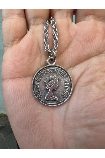 Kuzgunshop Elizabeth Madalyon Para Kolye