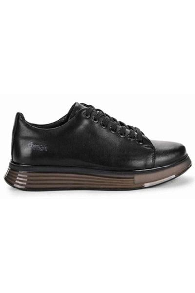 MARCOMEN 152-15275 Black Lace-up Daily Men's Casual Shoes