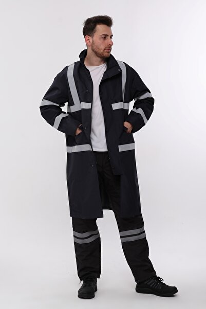 Uniprom Дощовик з відбивачем, висока видимість, синій