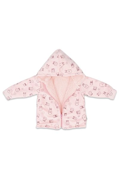 Bebitof Baby Owl Patterned Baby Coat 60024