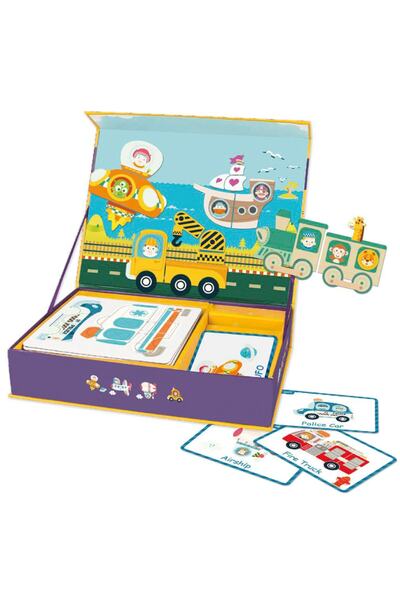 Classic World لعبة ألغاز مغناطيسية من Calimera Toys