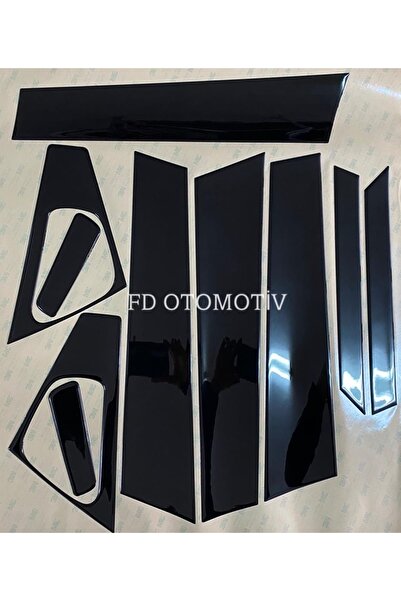 Genel Markalar Renault Cilo 4 Hb Kapı Direği Kaplama Parlak Siyah Piano Black