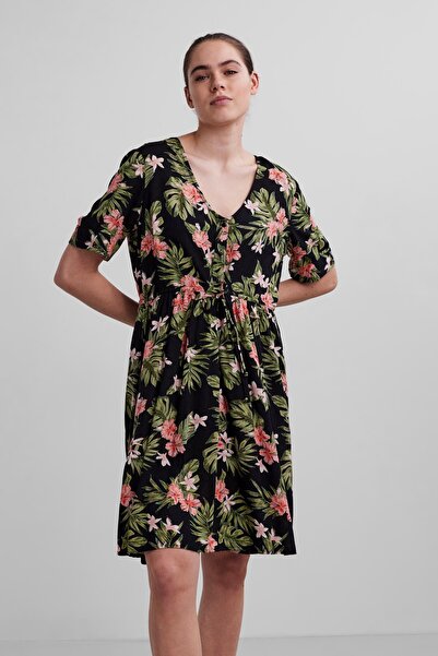 PIECES Φόρεμα Γυναικείο/Κοριτσί Μαύρο