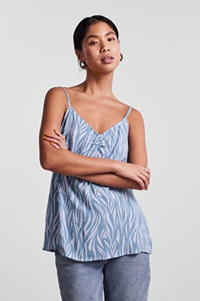 PIECES Bluză Femei/Fete Kentucky Blue