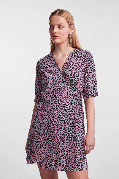 PIECES Γυναικείο/Γυναικείο Φόρεμα Πράσινο Ηλεκτρικό