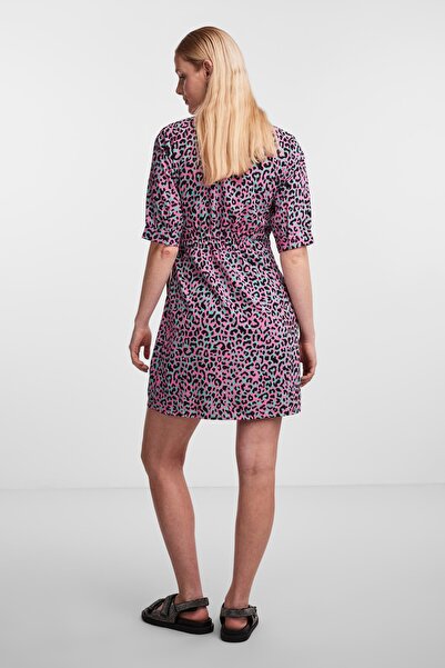 PIECES Γυναικείο/Γυναικείο Φόρεμα Πράσινο Ηλεκτρικό