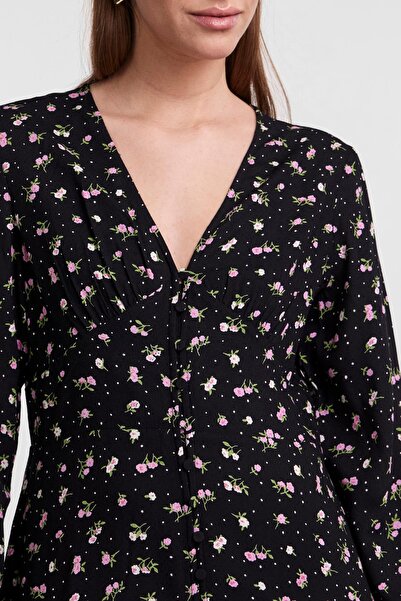 PIECES Φόρεμα Γυναικείο/Κοριτσί Μαύρο