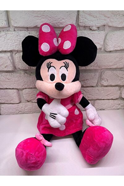 Miki Mouse Minnie Mause Peluş Oyuncak 45 Cm