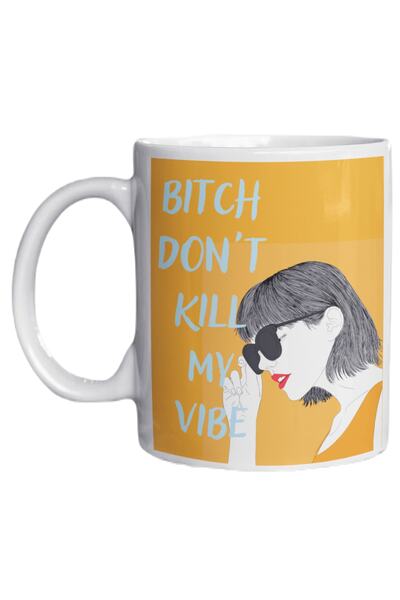 Noname Fun English Themed Written Special Design Printed Mug 002