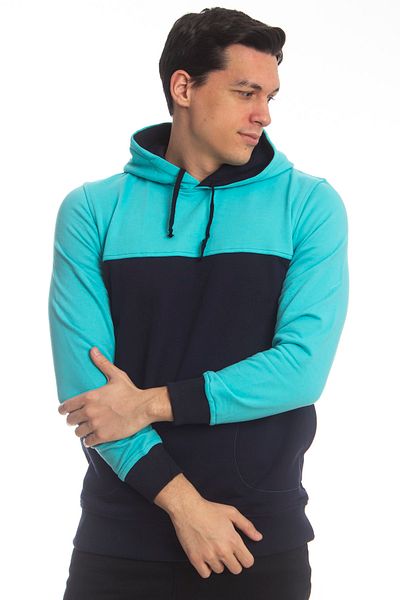İlke Basic Hooded Sweatshirt with 2 Colors Pockets