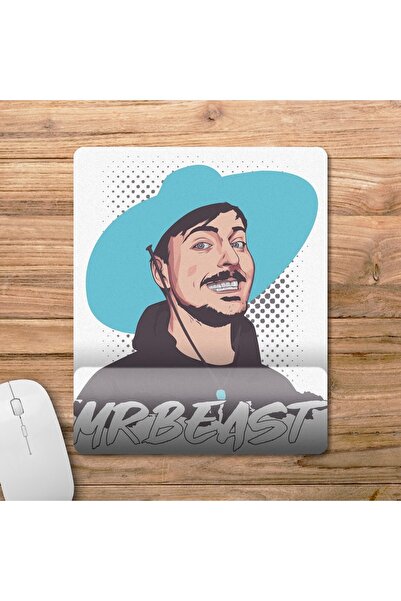 Pixxa Mr. Beast model podloge za miša sa podrškom za zglob - 22