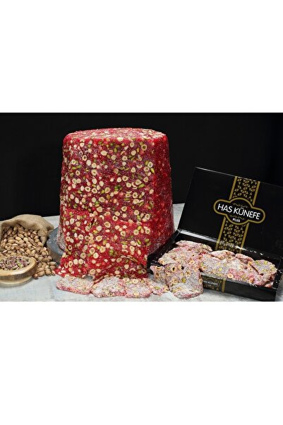 HAS CEZERYE Narlı Fındıklı-fıstıklı Yaprak Lokum Cezerye 500 Gr