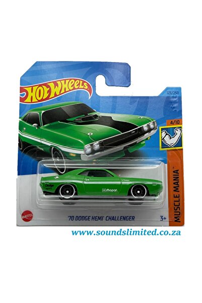 HOT WHEELS - 70 Dodge Hemi Challenger - Coi Hobi - Muscle Mania