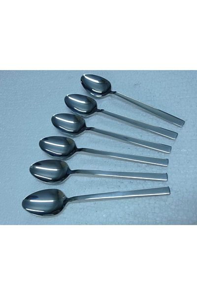 Kardelen 6 Stick Dessert Spoons