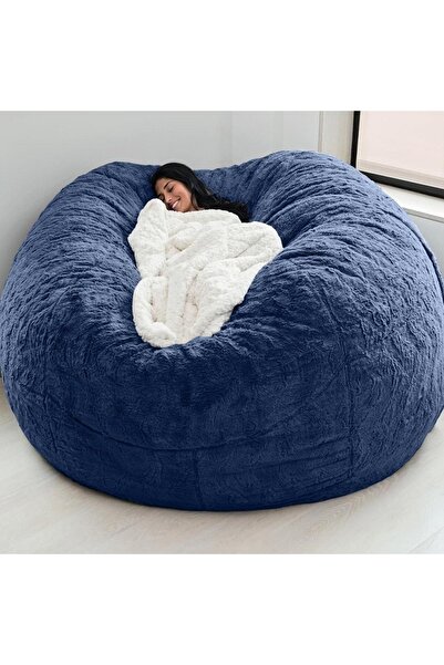 Pufero Pufio Dev Boy Rengarenk Dev Puf Özel Tasarım