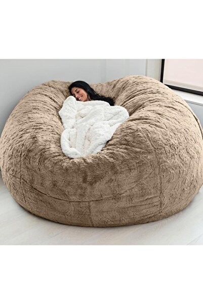 Pufero Pufio Dev Boy Rengarenk Dev Puf Özel Tasarım