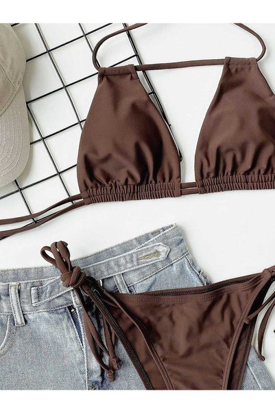 ARHEZ TEKSTİL Kahvera Bikini Set