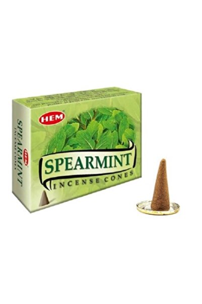 ENJOY SHOP Nane Spearmint Kokulu Konik Tütsü 10 Adet Pieces Cones Geri Akışlı...