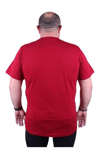 MocGrande Tricou cu decolteu mare Nyc 23115 Roșu Claret