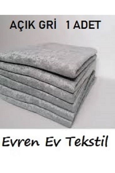Evren Ev Tekstil 1 Velvet Printed Non-Slip Sofa and Sofa Bed Cover 180*210 Cm