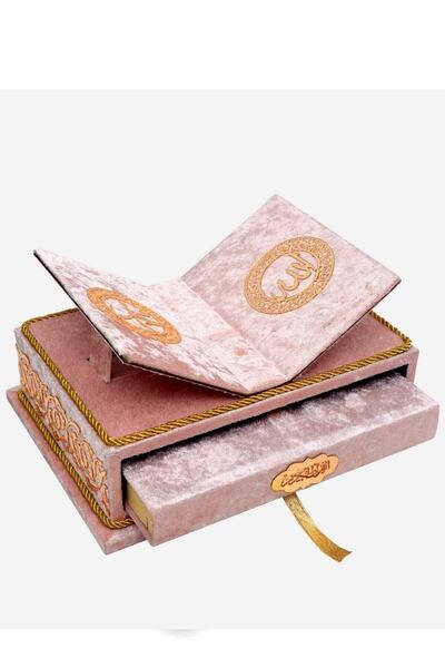 Furkan Neşriyat Kadife Sandıklı Rahleli Kuranı Kerim Arapça Isimli