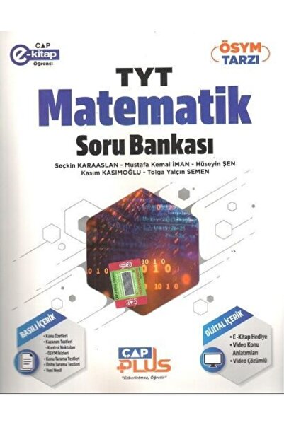 Çap Yayınları Tyt Matematik Soru Bankası Plus Yayın (kitapsenin'e Özel Güncel...