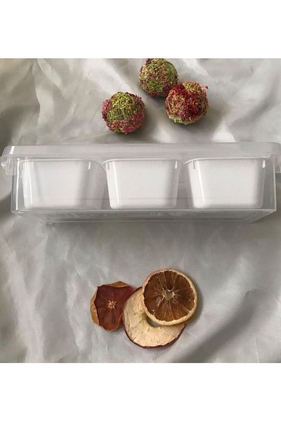 HOBBY LİFE Gree Home 3 Compartment Grand Deep Organized Box