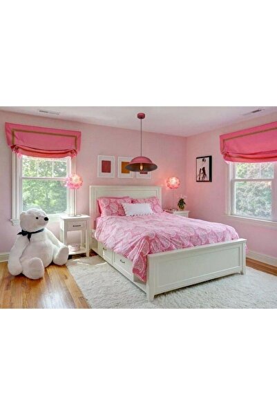 RİOLİGHT Modern,retro Rustik Pembe Bebek Odası,çocuk Odası,genç Odası Için Me...