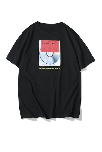 Rokeby Cotton Combed Fabric Printed Oversize White T-shirt