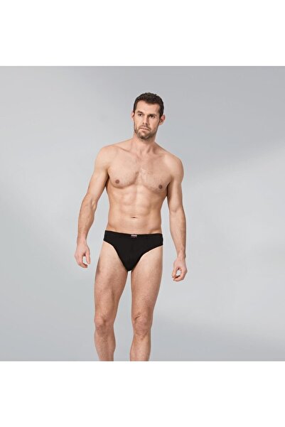 Namaldı Slip pentru bărbați din bumbac alb cu margini subțiri