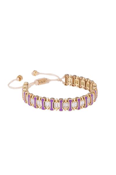 Juju Bronze Enamel Dumbbell Bracelet