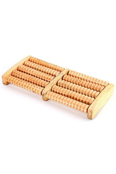 Bundeba 10 Dönerli Ahşap Çiftli Bölme Ayak Masaj Aleti