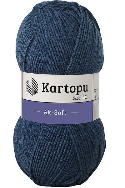 Kartopu Νέο Ak Soft K650 5 τεμαχίων ανοιχτό μπλε Navy Blue