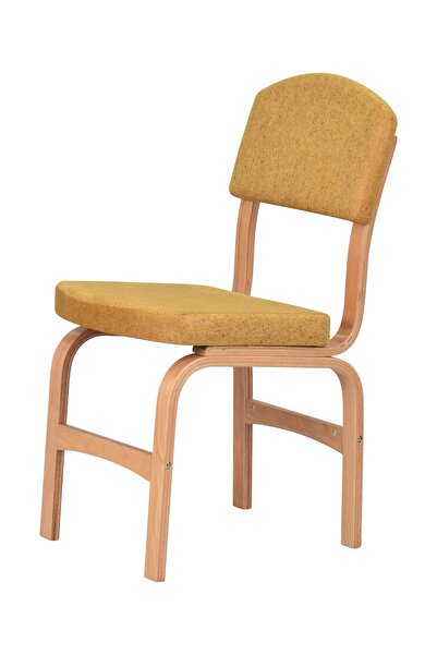 VİLİNZE Ege Naturel Ayak Ahşap Sandalye