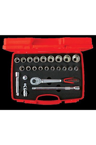 İzeltaş 24 Lü Lokma Anahtar Takımı Oniki Köşe 1/2" 1114006024