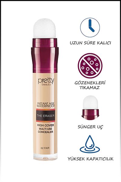 Pretty Beauty Instant Age Waterproof the Eraser Concealer Concealer