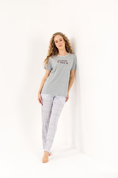Yeni İnci Short Sleeve Women's Pajama Set Bpj1900