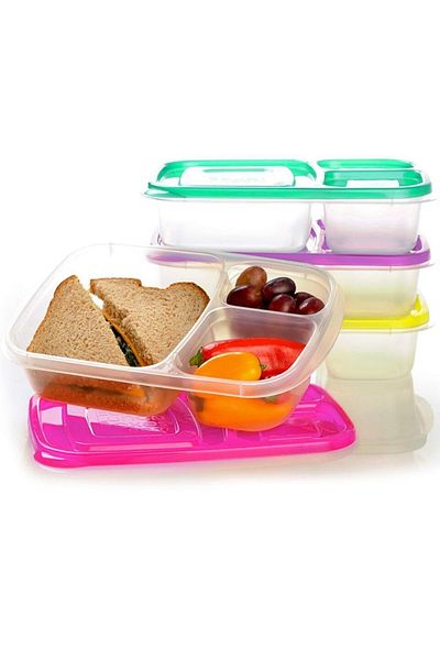 5DM 3-Compartment Lid Expedition Bowl Practical Food Storage Food Container - Breakfast