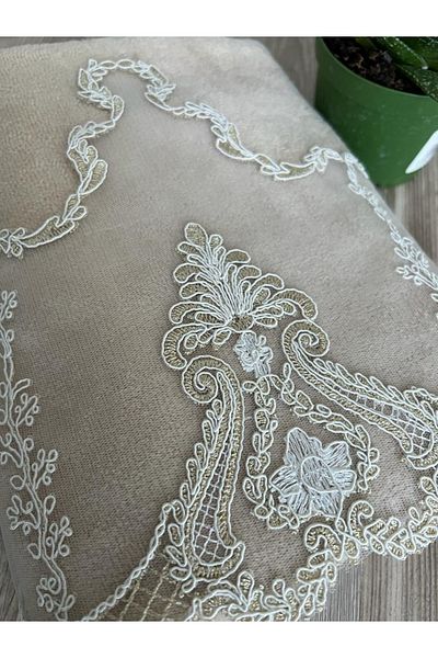 Çeyiz Bahçesi Πετσέτα χεριών και προσώπου Zara Velvet 50/90cm