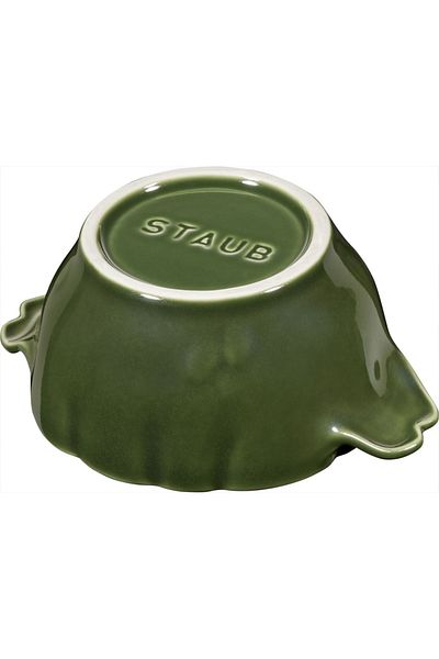 STAUB Artichoke Patterned Ceramic Cocotte Bowl 16 Oz - 405003260