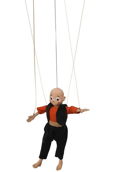 Uçaneller Kuklaevi Stringed Keloğlan Puppet