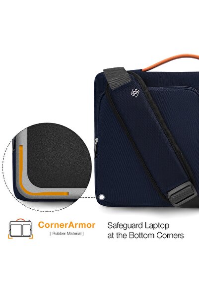 Tomtoc Defender A42 16-дюймова синя сумка для Macbook Pro -a42f2b1