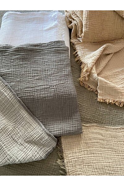 Mrmemo Muslin Bedspread Pique Queen Size 240x240cm