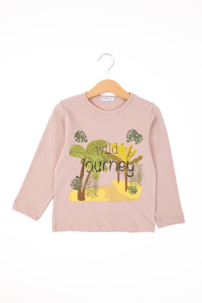 Mavipink Divlja putovanja pamučna letnja tanka majica dugih rukava