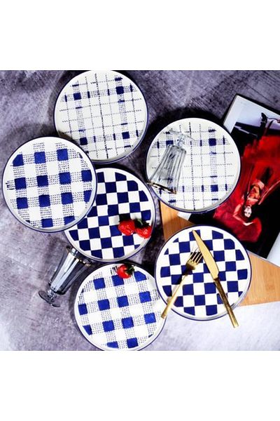 Kosova Dama-23 Tokyo 6-Piece Cake Set 20 cm