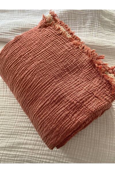 Mrmemo Muslin Bedspread Pique Queen Size 240x240 Cm