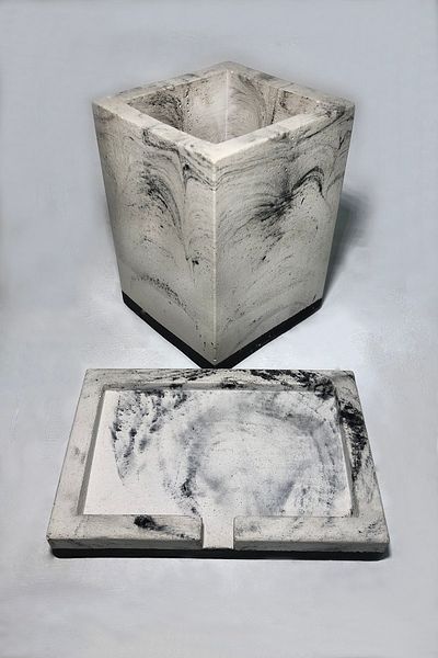 RocArt Home Βετονική Ορθογώνια Οδοντόβουρτσα-δοχείο σαπουνιού