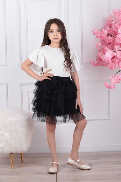 UMKEM Sărbători-23 Aprilie Stil Fustă Costum Fată Tutu Elegant Vârsta 2-10