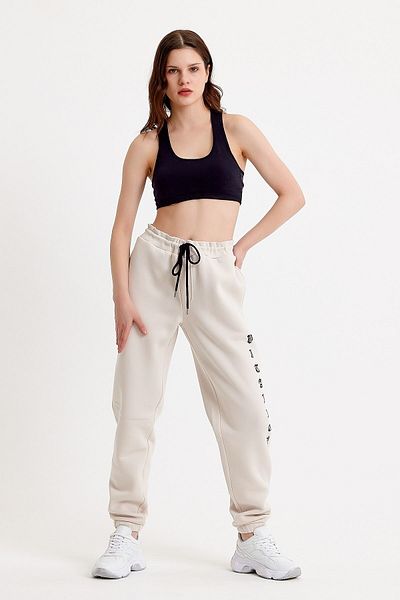 JAHR MARC Γυναικεία Φούτερ με στάμπα Oversize Cream